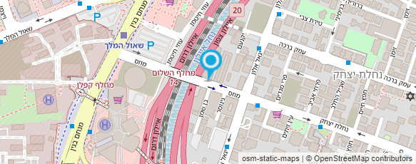 מפת הגעה אל עו"ד מלמד דב