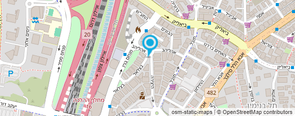 מפת הגעה אל עו"ד פלג לידר