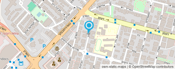 מפת הגעה אל עו"ד גלזר אריאל