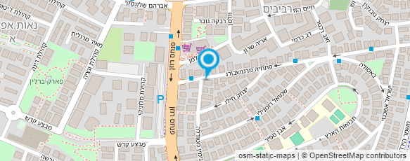 מפת הגעה אל עו"ד קארו-הרלינג שחר