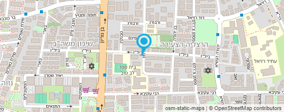 מפת הגעה אל עו"ד שחור יהודית