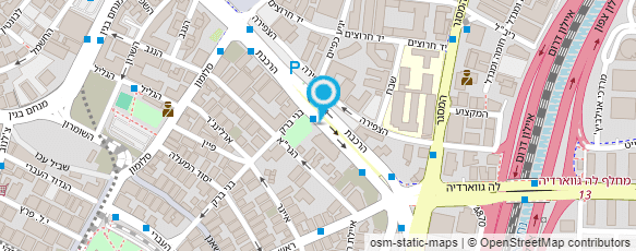 מפת הגעה אל עו"ד רועי אלכסנדר מילר