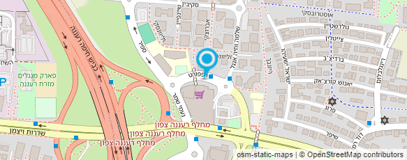 מפת הגעה אל FOX HOME