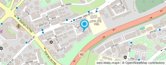 מפת הגעה אל comp4all מעבדת מחשבים