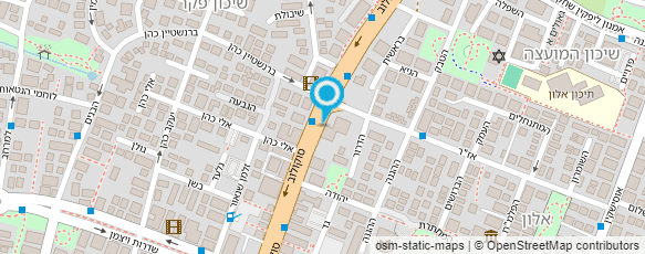 מפת הגעה אל עו"ד רוזנשטרום מיה