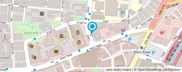 מפת הגעה אל עו"ד עמית מאיר סלע