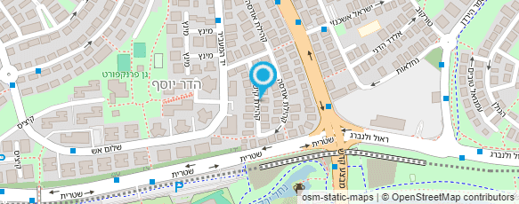 מפת הגעה אל עו"ד קדם שירלי