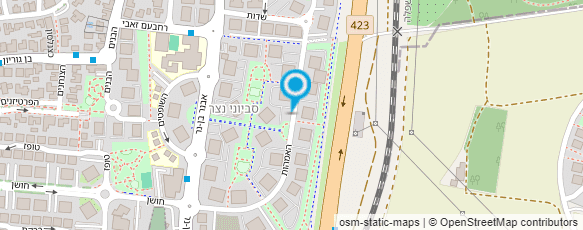 מפת הגעה אל עו"ד בלומנטל אילן