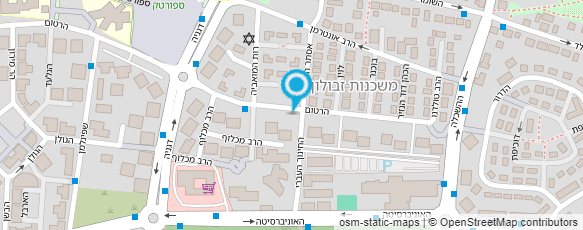 מפת הגעה אל אגפ עיצוב אתרים