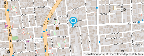 מפת הגעה אל אדריכלות דניאל מסטר