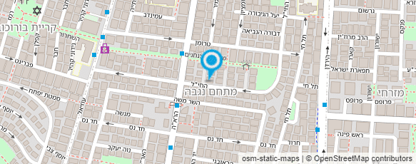 מפת הגעה אל עו"ד באשה עובד