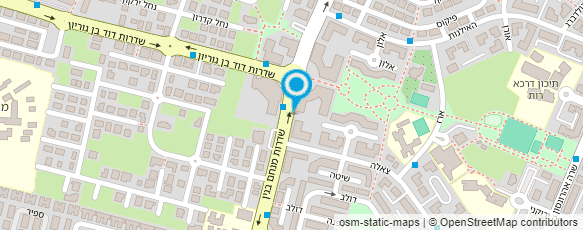 מפת הגעה אל מכבסת סופט קאר