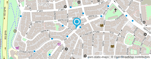 מפת הגעה אל דניאל'ס אופטיק