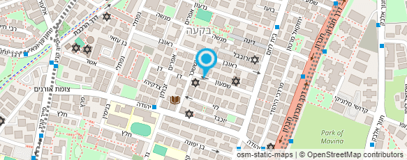 מפת הגעה אל פרדייז חנות פרחים