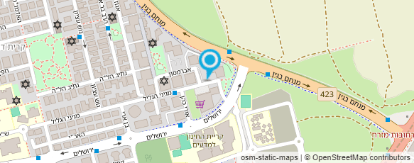 מפת הגעה אל א.ש. מערכות מיזוג