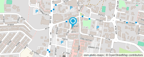 מפת הגעה אל מספרת הבחור עם הקוקו