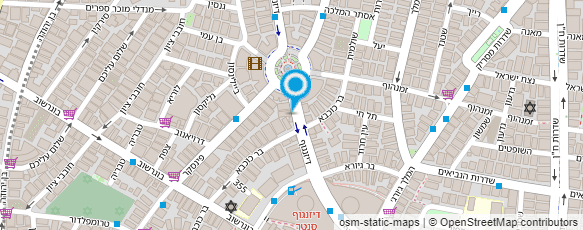 מפת הגעה אל קפה קסטל