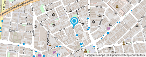 מפת הגעה אל יצחק שמעוני שיווק למספרות