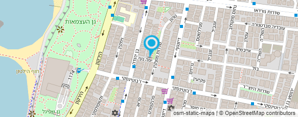 מפת הגעה אל עו"ד בן-יוסף רעות