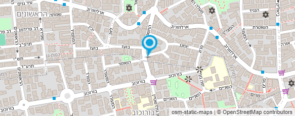 מפת הגעה אל משה המנעולן המהיר במרכז