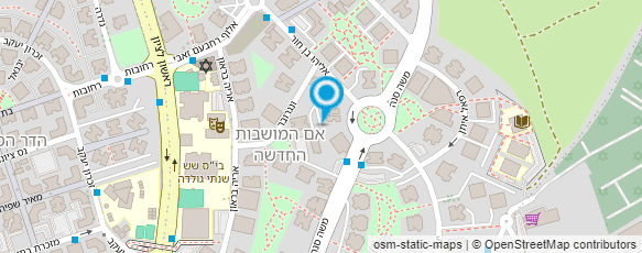 מפת הגעה אל עו"ד ומגשרת צוקר פנינה