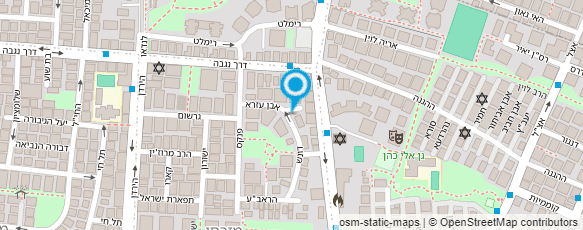 מפת הגעה אל עו"ד חן הילה ויצמן-גור