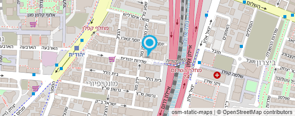 מפת הגעה אל חומוס אליהו