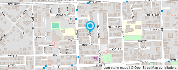 מפת הגעה אל עו"ד בוקר בת-שבע