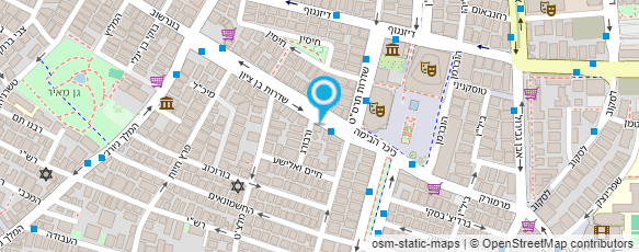 מפת הגעה אל עו"ד מארק דליה (שופטת בדימוס)