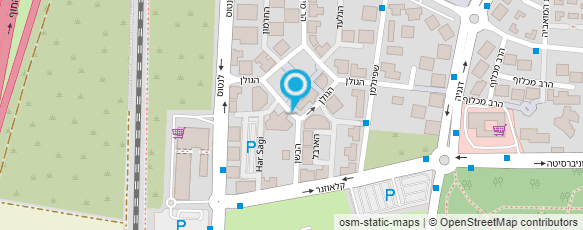 מפת הגעה אל רוני ללום סוכנת נסיעות