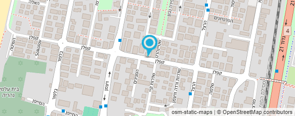 מפת הגעה אל עו"ד מלכה-זאבי הלן