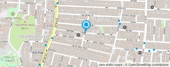 מפת הגעה אל ברק נאור אדריכלות ועיצוב פנים