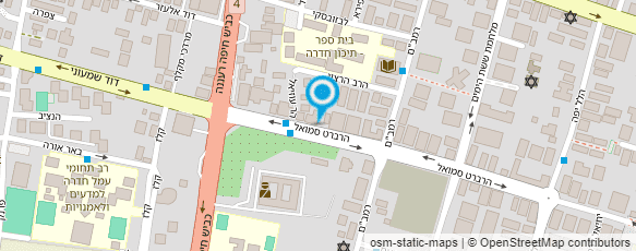 מפת הגעה אל עו"ד אשבל עמיחי