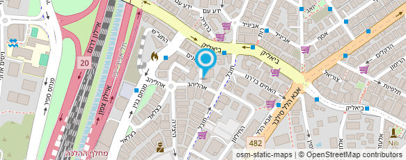 מפת הגעה אל עו"ד בל אלון