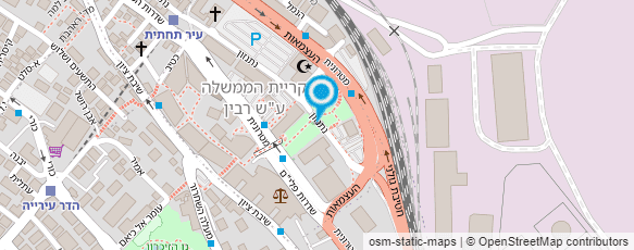 מפת הגעה אל עו"ד בירמן אמיר