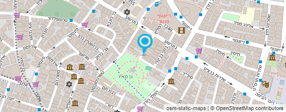 מפת הגעה אל עו"ד הגר בורשטיין