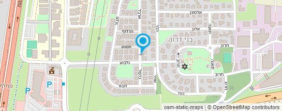 מפת הגעה אל עו"ד נאוה סנדר