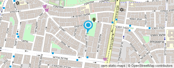 מפת הגעה אל עו"ד הרפז עליזה