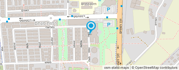 מפת הגעה אל עו"ד הררי עודד