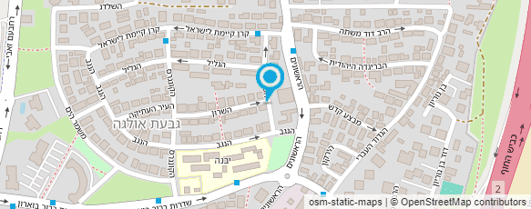 מפת הגעה אל חן אוחנה