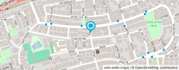 מפת הגעה אל בר מוצרי שיער