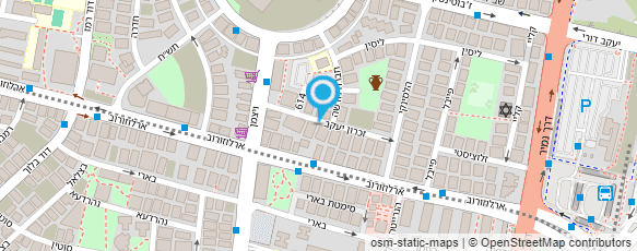 מפת הגעה אל יעל אדרי