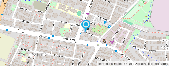 מפת הגעה אל עו"ד כפתורי צבי