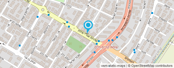 מפת הגעה אל עו"ד טוקר יאיר