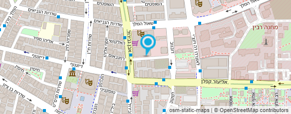 מפת הגעה אל אב א. ששו משרד עו"ד