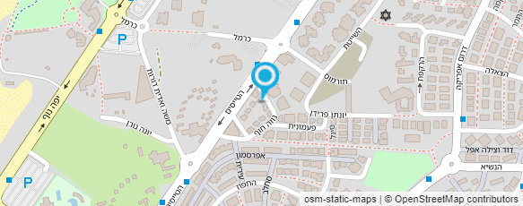 מפת הגעה אל הדר פרץ מאפרת כלות וערב