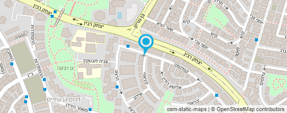 מפת הגעה אל עו"ד זוזובסקי נעמי