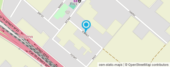 מפת הגעה אל גלית גינדי - אדריכלות ועיצוב פנים