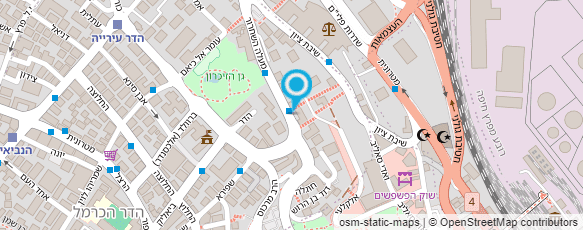 מפת הגעה אל עו"ד וינברג אייל קרן