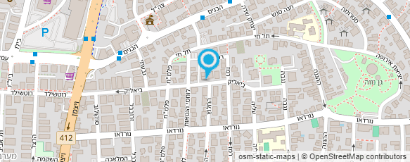 מפת הגעה אל גן רינה